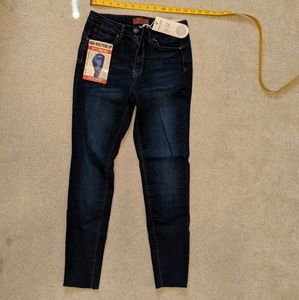 WAX JEAN classic mid rise dark jean